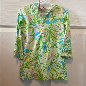 Lilly Pulitzer Elephants swim cover-up dress